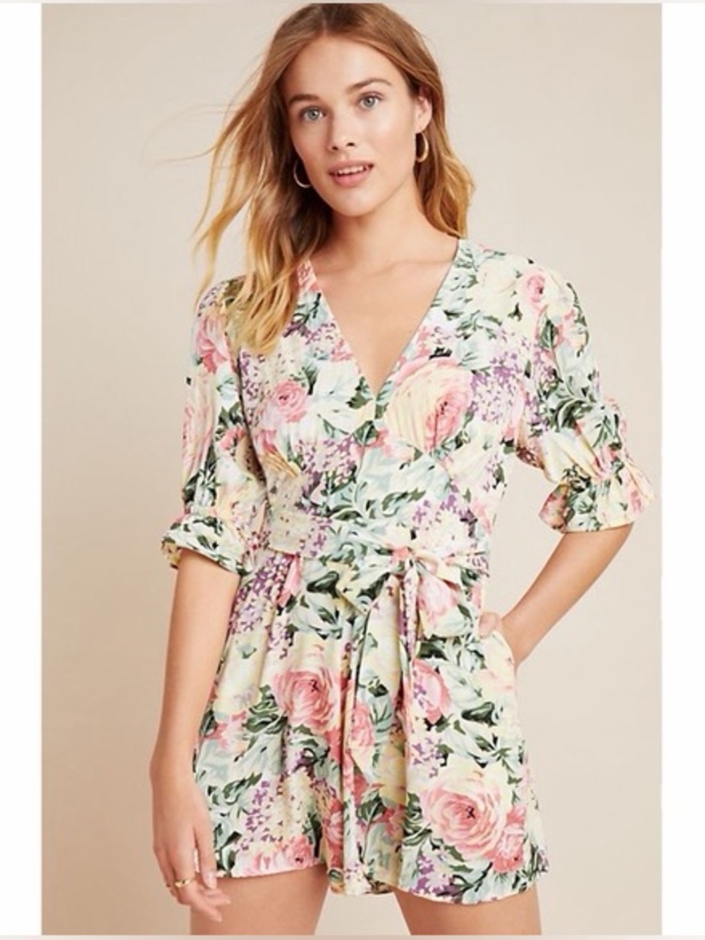 Faithfull the Brand Ana Romper in Venissa Floral size S